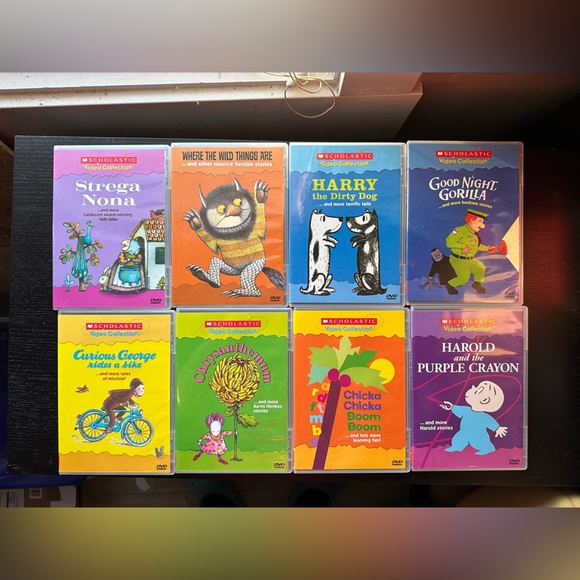 Scholastic DVD Collection: Treasury Of 100 Storybook Classics Complete LIKE NEW - Picture 8 of 9